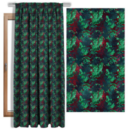 FLORAL  MS. 8 - Blackout curtain fabric