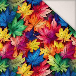 RAINBOW LEAVES PAT. 2 - PERKAL Cotton fabric