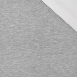 MELANGE LIGHT GRAY - single jersey 