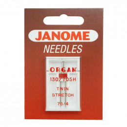 Stretch twin needle JANOME 75/4,0