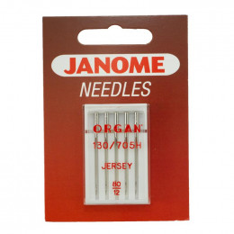 Knit fabric needles JANOME 5 pcs set - 80