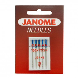 Jeans needles JANOME 5 pcs set - 100