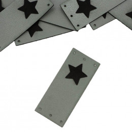 Side label Star - grey