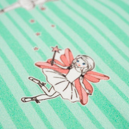 FAIRIES / mint - Viscose jersey WE210