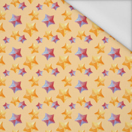 COLORFUL STARS PAT. 2 (CHRISTMAS FRIENDS) - Waterproof woven fabric