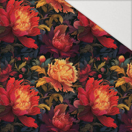 VINTAGE CHINESE FLOWERS PAT. 3 - Hydrophobic brushed knit