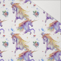 FAIRY WORLD wz.14 (UNICORN) - Hydrophobic brushed knit
