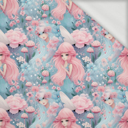 FAIRY WORLD wz.9 - looped knit fabric