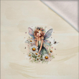 FAIRY WORLD wz.18 - panel (60cm x 50cm) brushed knitwear with elastane ITY