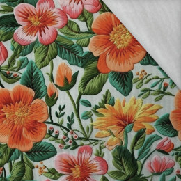 FLOWERS 3D PAT. 3 - Cotton muslin