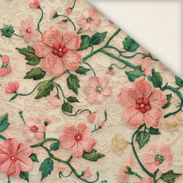 FLOWERS 3D PAT. 5 - Linen 100%