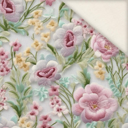 FLOWERS 3D PAT. 8 - Linen 100%