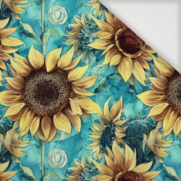 FLOWERS WZ.25 - Woven Fabric for tablecloths