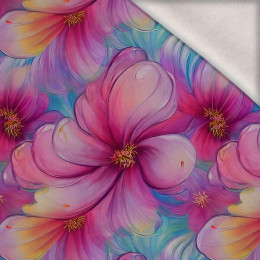 FLOWERS WZ.29 - brushed knitwear with elastane ITY