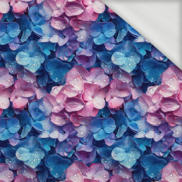 FLOWERS WZ.32 - looped knit fabric
