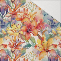 FLOWERS WZ.37 - Hydrophobic brushed knit