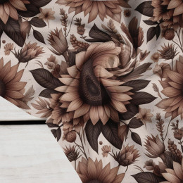 FLOWERS WZ.7/ Mocha Mousse  - Crepe