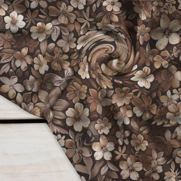 FLOWERS WZ.8/ Mocha Mousse  - Crepe