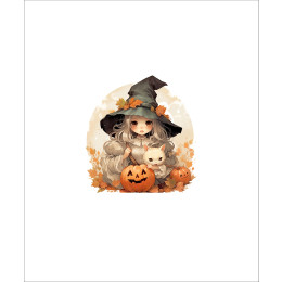 HALLOWEEN GIRL - panel (60cm x 50cm)