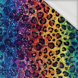 HOLOGRAPHIC RAINBOW wz. 3 - looped knit fabric