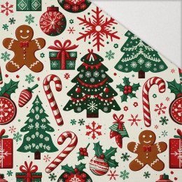 HAPPY CHRISTMAS WZ. 8 - Hydrophobic brushed knit