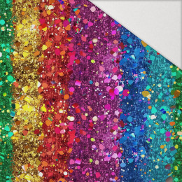 HOLOGRAPHIC RAINBOW wz. 1 - Hydrophobic brushed knit