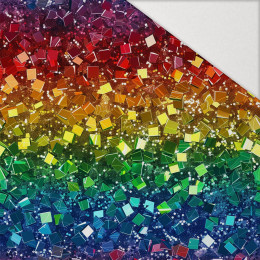 HOLOGRAPHIC RAINBOW wz. 2 - Hydrophobic brushed knit