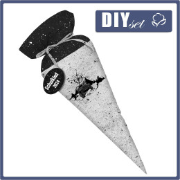 First Grade Candy Cone - JEEP / CONCRETE - sewing set