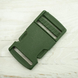 Plastic Side release Buckle P 25 mm - olive