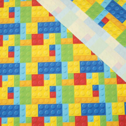 100cm BRICKS - quick-drying woven fabric
