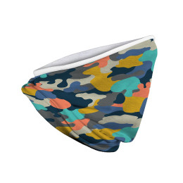 MULTIPURPOSE NECK WARMER - CAMOUFLAGE COLORFUL pat. 2