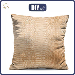 PILLOW 45X45 - LEATHER PATTERN PAT.20- sewing set
