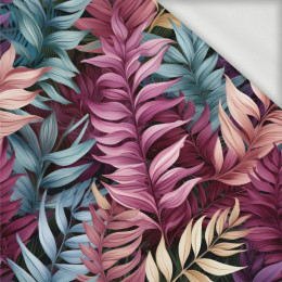 LEAVES AND FERNS WZ. 3 - looped knit fabric