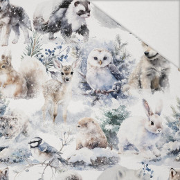 PASTEL ANIMALS WZ.1 - Hydrophobic brushed knit