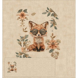 FOX STEAMPUNK FOREST - PANORAMIC PANEL 60cm