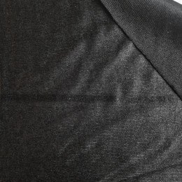 BLACK - lurex knit fabric