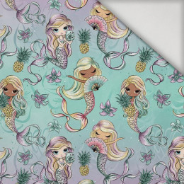 MERMAIDS AND PINEAPPLES - lycra 300g