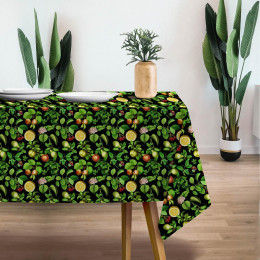 MINI PARADISE FRUITS pat. 3 (PARADISE GARDEN)  - Woven Fabric for tablecloths