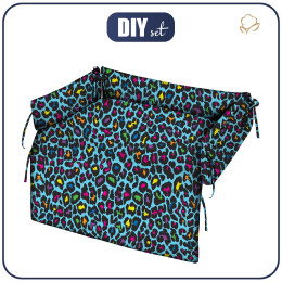 ANIMAL BED - NEON LEOPARD PAT. 3 - sewing set