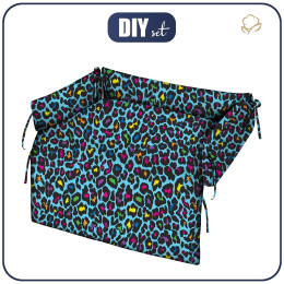 ANIMAL BED - NEON LEOPARD PAT. 3 - sewing set - S