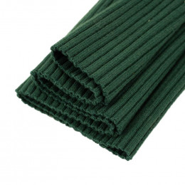 BOTTLED GREEN - Thick sweater ribbing