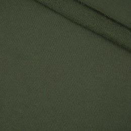 D-50 DARK OLIVE - thick looped knit 