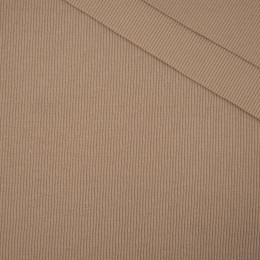 D-142 CAPPUCCINO - Ribbed knit fabric