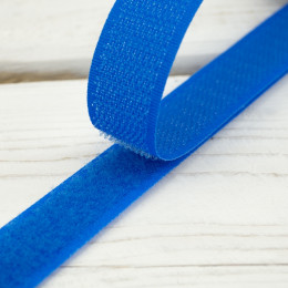 Nylon Velcro Hoop Tape 20 mm complet - blue