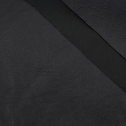 BLACK (45 cm x 50 cm) - crash imitation leather
