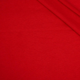 D-18 RED - T-shirt knit fabric 100% cotton T140