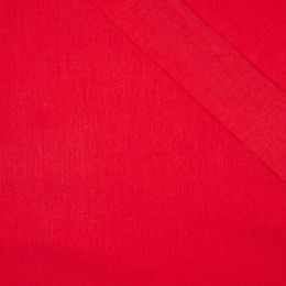 RED - Cotton woven fabric