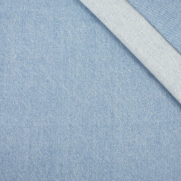 LIGHT BLUE - Jeans woven fabric 280g