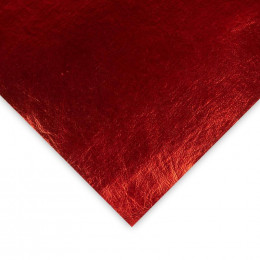 Washable Kraft Paper Lamina 58x98 - red/leather M