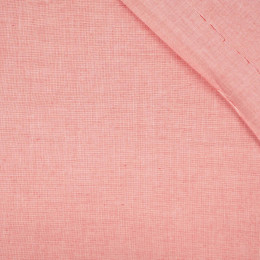MELANGE RED  - LINEN WITH COTTON